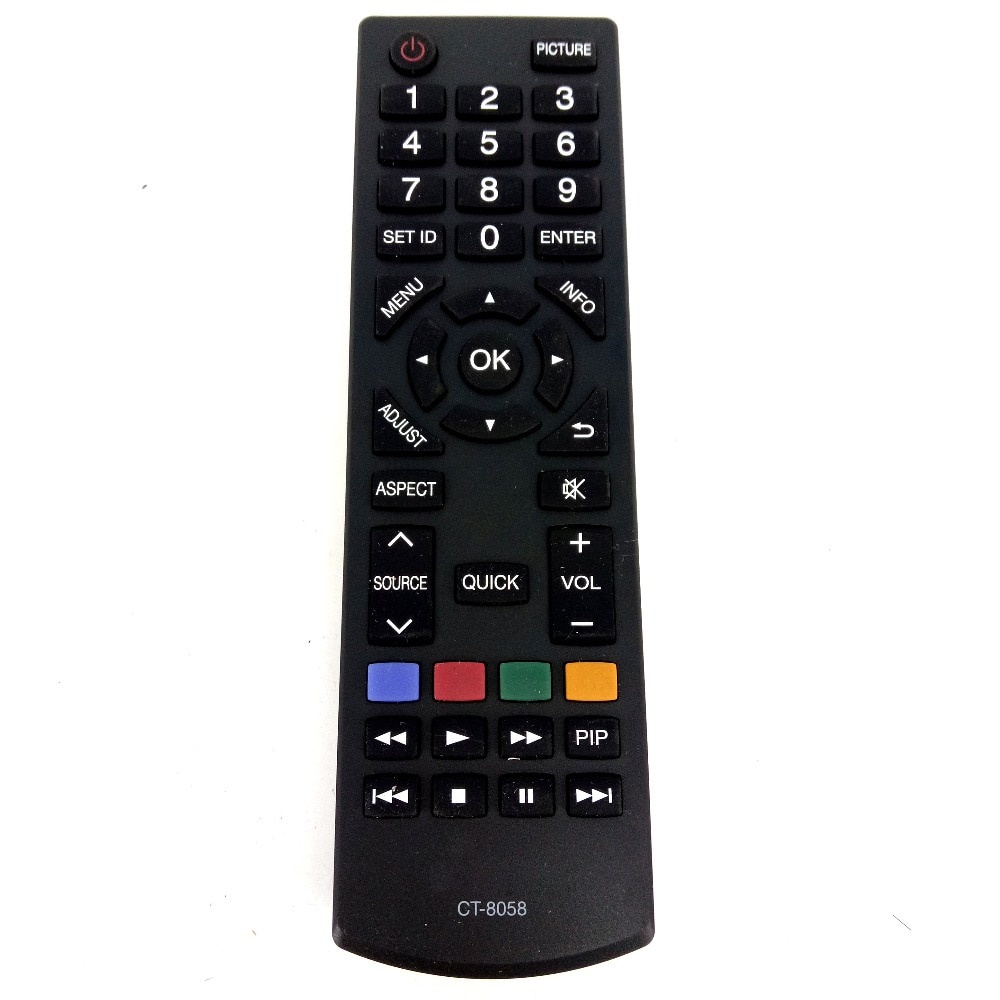 CT-8058 MỚI Dành Cho Điều Khiển Từ Xa Tivi TOSHIBA Cho td-e552 td-e502 Fernbedienung