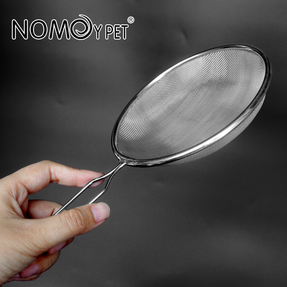 Xẻng xúc cát vệ sinh thú cưng bò sát  - xẻng hốt-Thép không gỉ