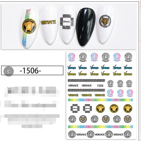 stiker trang tri nail1506