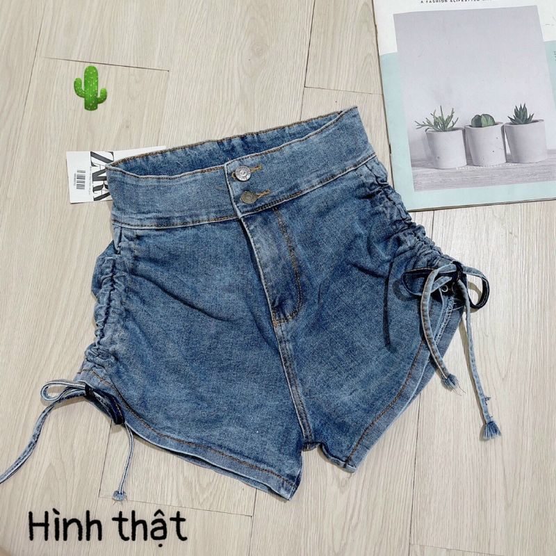 🎊 Quần Short Jean kiểu rút dây 2 bên siêu quyến rũ 🎊