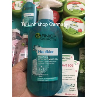 Sữa rửa mặt Garnier Hautklar 200 ml Đức