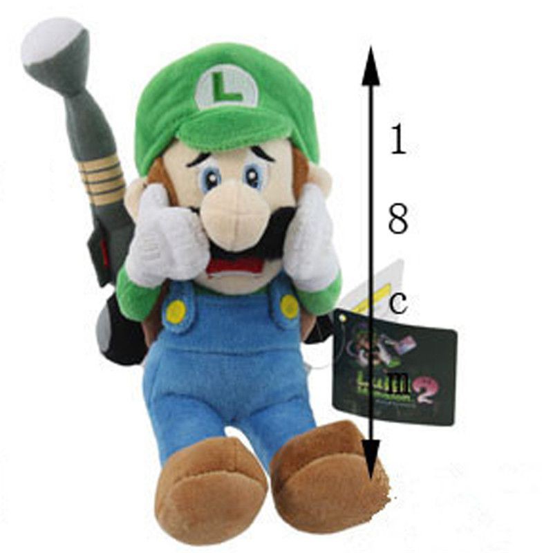 đồ chơi nhồi bông Hình Nhân Vật Trong Game Super Mario 18cm