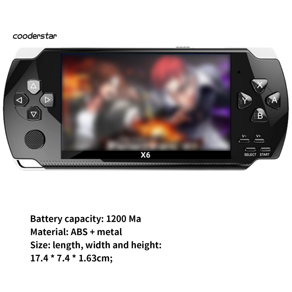 Máy Chơi Game Cầm Tay Cổ Điển 4.3-inch Tích Hợp 10000 Trò Chơi