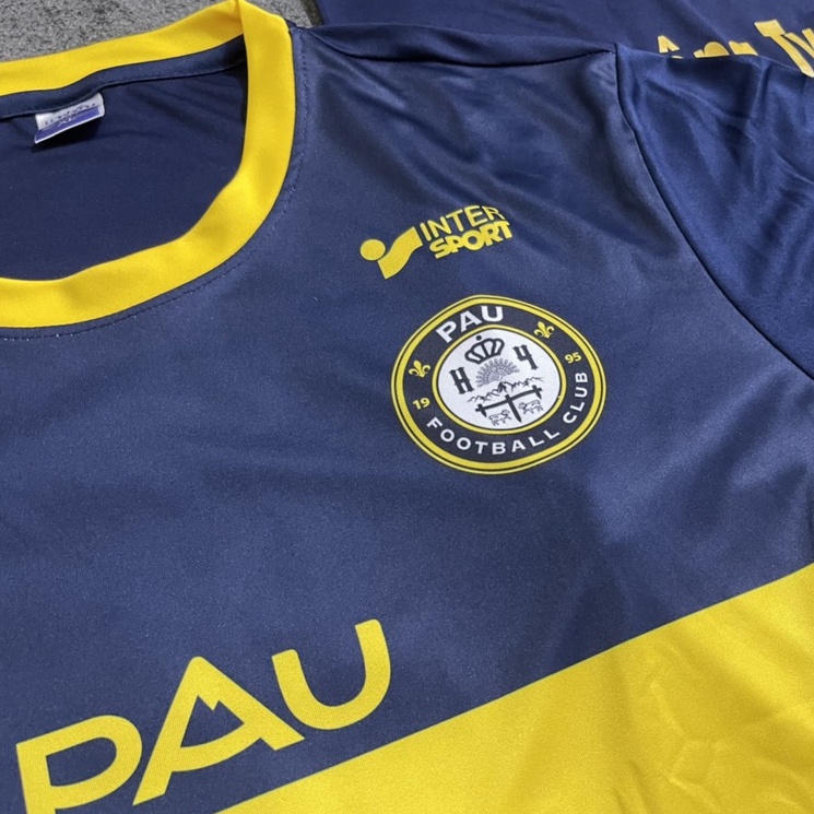 Áo Đá Bóng, Quần Áo Đá Banh QUANG HẢI CLB PAU FC 2022-2023 Thun Lạnh Thoáng mát- Vicsport