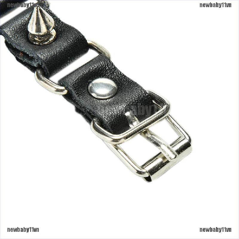 1 Vòng Tay Da Đính Đinh Tán Phong Cách Gothic