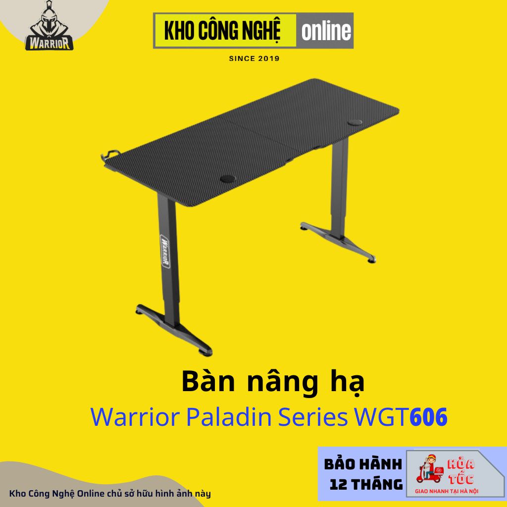 Bàn nâng hạ WARRIOR Paladin Series WGT606 (Hàng Chính Hãng)