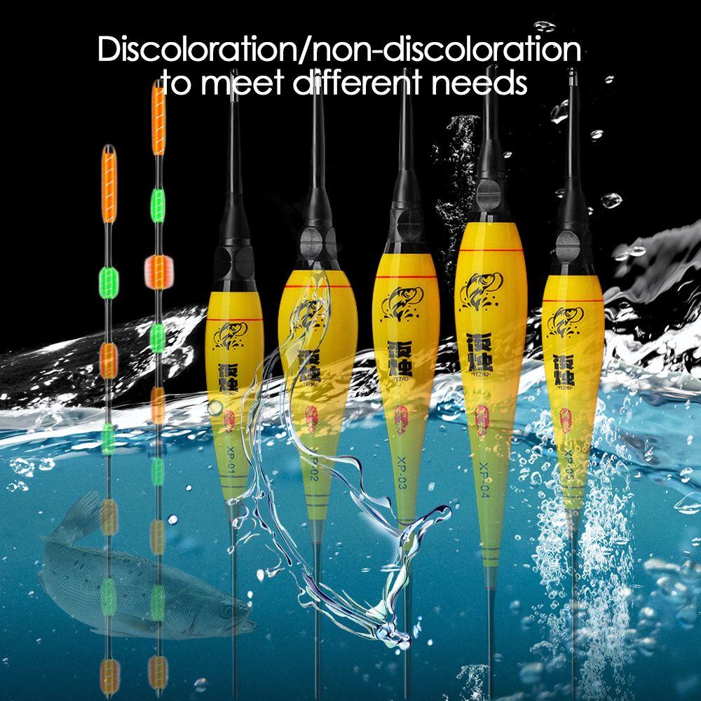 Phao Câu Cá Điện Tử Đèn LED Đuôi Dài Thay Đổi Màu Sắc