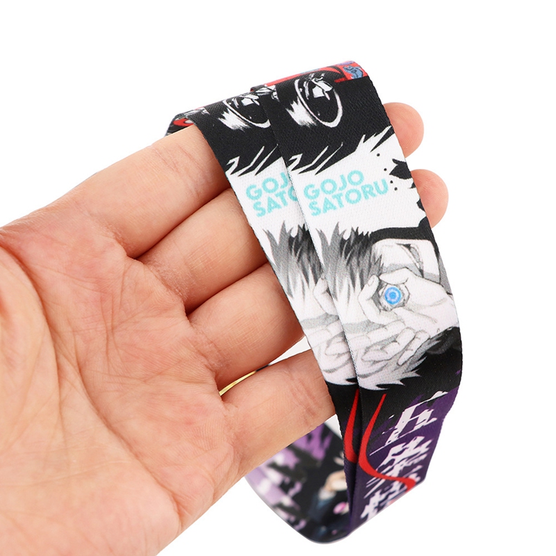 Anime Jujutsu Kaisen Lanyards Creative Hand Neck Strap For Keys Id Card Phone Holder Keychain