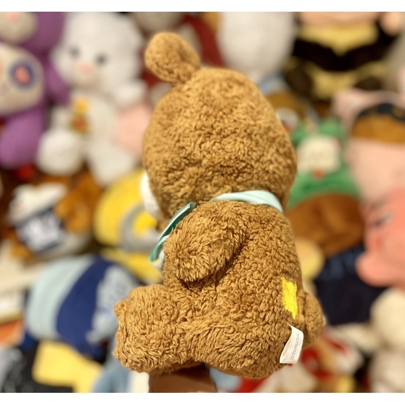 Gấu bông Chorikkuma bạn Rila Rilakkuma lông xù má hồng 25-30cm