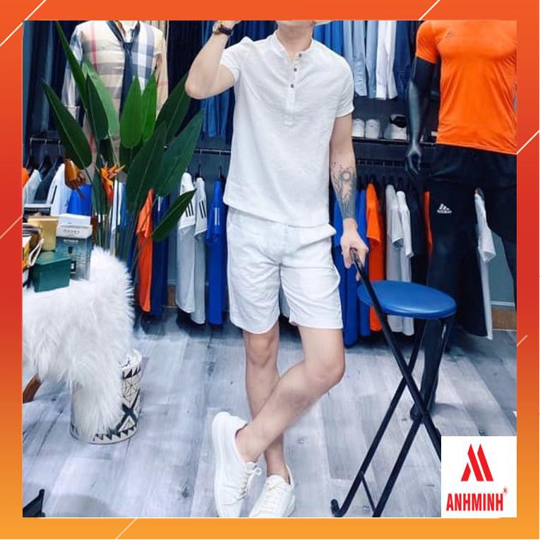 [Hàng Đẹp] Bộ Đũi Nam Cao Cấp, Chất Liệu Đũi Xước Thoải Mái, Lịch Sự Cho Anh Em