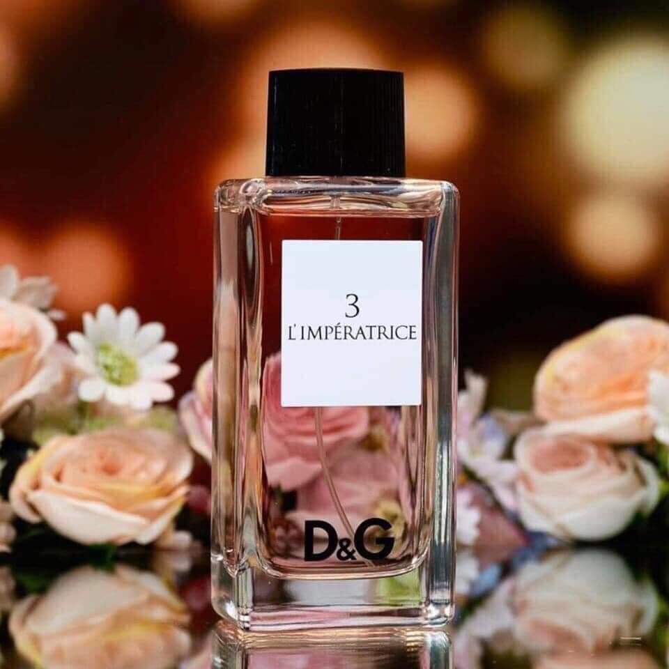 [MRS.SCENT] Nước Hoa D&G L'Imperatrice 3 - D G 3, nước hao nữ chính hãng, mùi trái cây hoa quả thơm mát, nữ tính