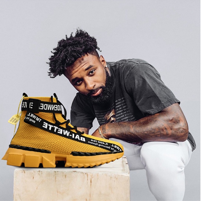 Giày sneaker nam cổ cao hàng cao cấp xả kho