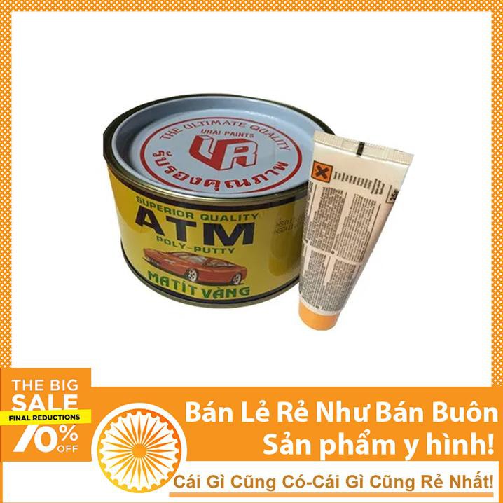 Bột Trét Bả Matit Vàng ATM 2 Thành Phần