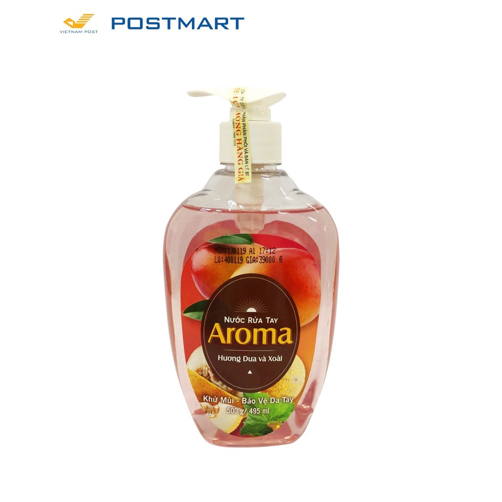 NƯỚC RỬA TAY AROMA 500gr