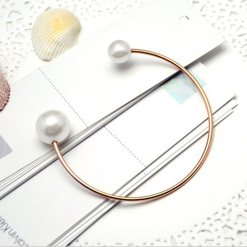 Vòng Tay 2 Hạt Bẹt Titan Ko Đen TT 3274