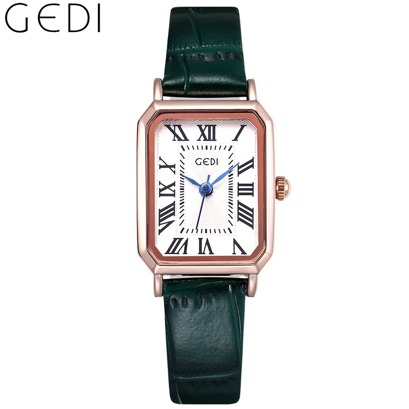 Đồng hồ đeo tay Gedi 82012 chống thấm nước kiểu dáng thời trang c thumbnail
