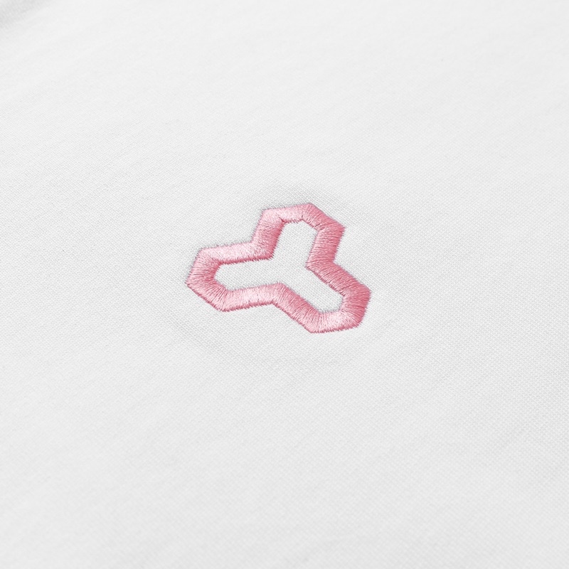 ÁO THUN SS 2022 IB NEW LOGO TEE / PINK IN WHITE