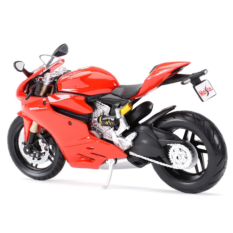 Maisto 1:12 Ducati 1199 Panigale Die Cast Đồ chơi mô hình tĩnh mô tô sưu tầm