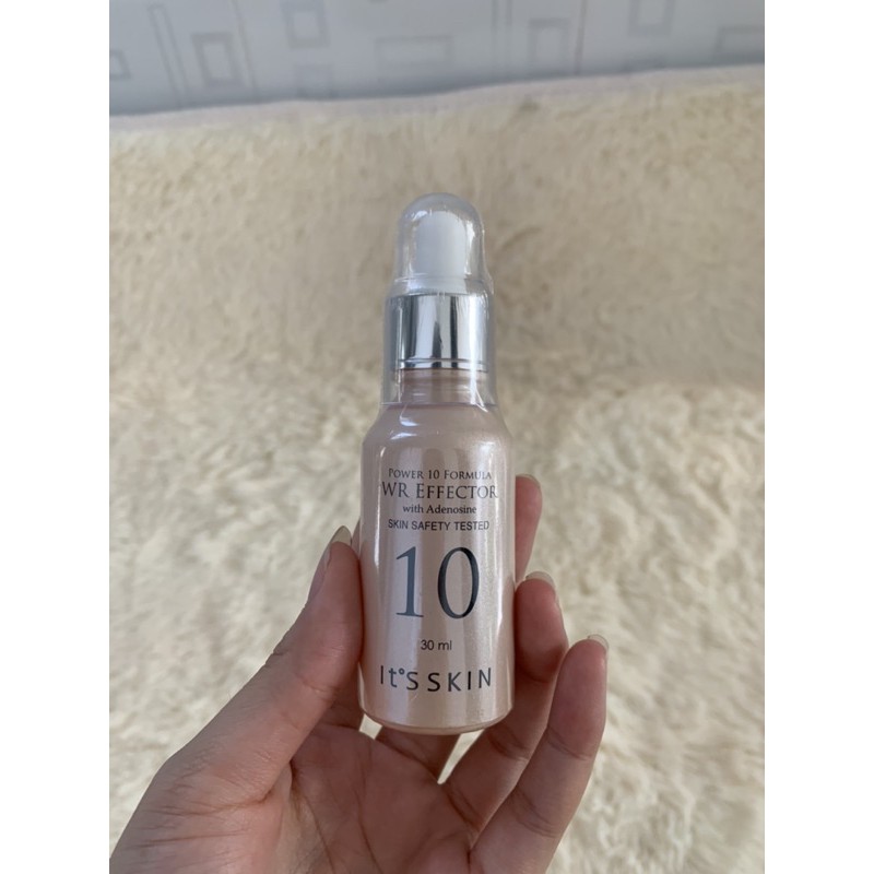 Tinh Chất Dưỡng Cải Thiện Nếp Nhăn Chiết Xuất Trứng Ca Muối It's Skin Power 10 Formula WR Effector 30ml