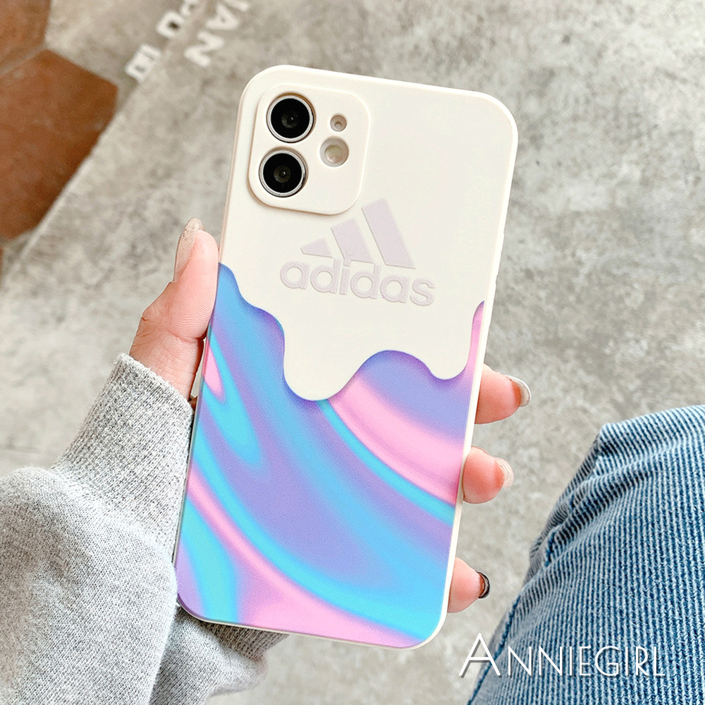 Ốp điện thoại TPU mềm chống trầy xước in logo ADIDAS cho Iphone 12 11 Pro Max X Xs Max Xr 8 7s | BigBuy360 - bigbuy360.vn