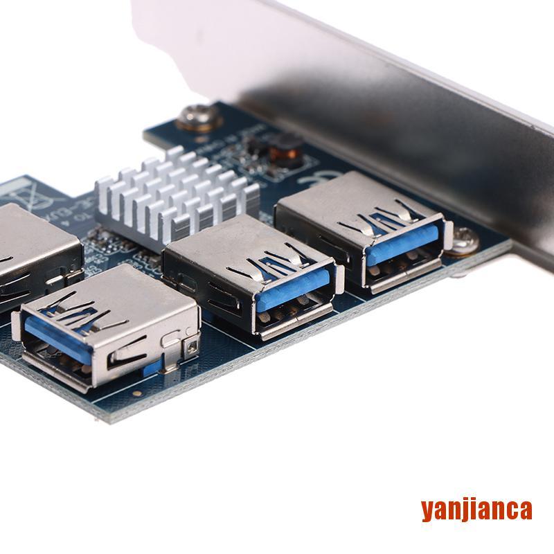 Bảng Mạch Pci-E 1 / 4 Pci-Express Slot 1x Sang 16x Usb 3.0 Chuyên Dụng Cho Xe Hơi | BigBuy360 - bigbuy360.vn