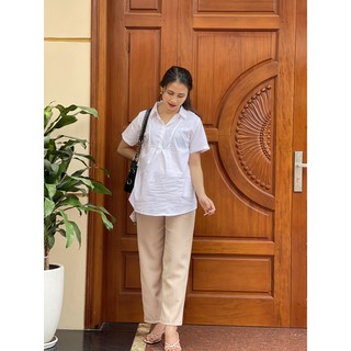 Áo bầu sơ mi công sở siêu đẹp A12