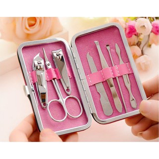 Bộ kiềm cắt móng ,Bộ Cắt Móng Tay Hello Kitty 7 món