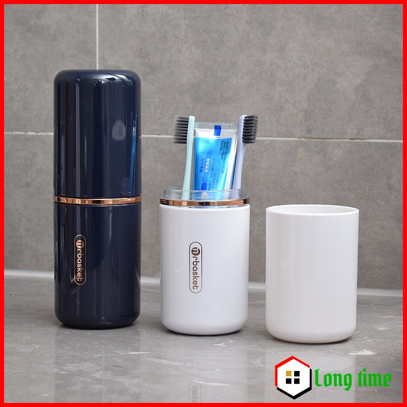 Hộp đựng bàn chải, Cốc đựng bàn chải, kem đánh răng 2 trong 1