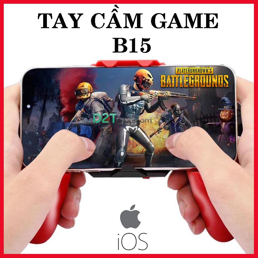 Tay cầm B15 Chuyên game PUBG trên Iphone, công nghệ blutooth mới nhất, đối thủ của flydigi stinger -dc3532