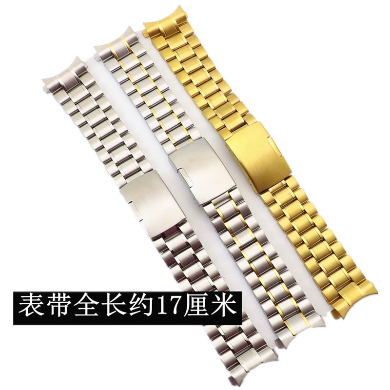 Dây Đeo Đồng Hồ Bằng Thép Không Gỉ 16mm 18mm 20mm 22mm 24mm