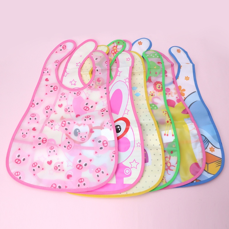 Yếm Ăn EVA Chống Thấm Nước Tiện Dụng Cho Bé