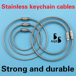 Set 20 Móc Khóa Inox EDC Chuyên Dụng ​Vòng Móc Chìa Khóa Tiện Dụng Cho Hoạt Động Sinh Tồn Ngoài Trời