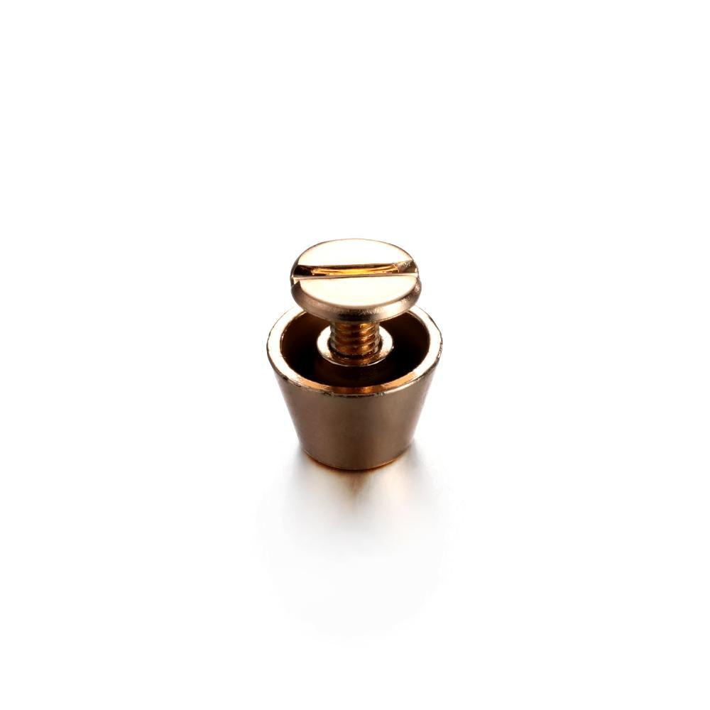 Set 10 Đinh Tán Kim Loại Đầu Tròn 10 / 12mm Chuyên Dụng Cho Quần Áo / Túi Da