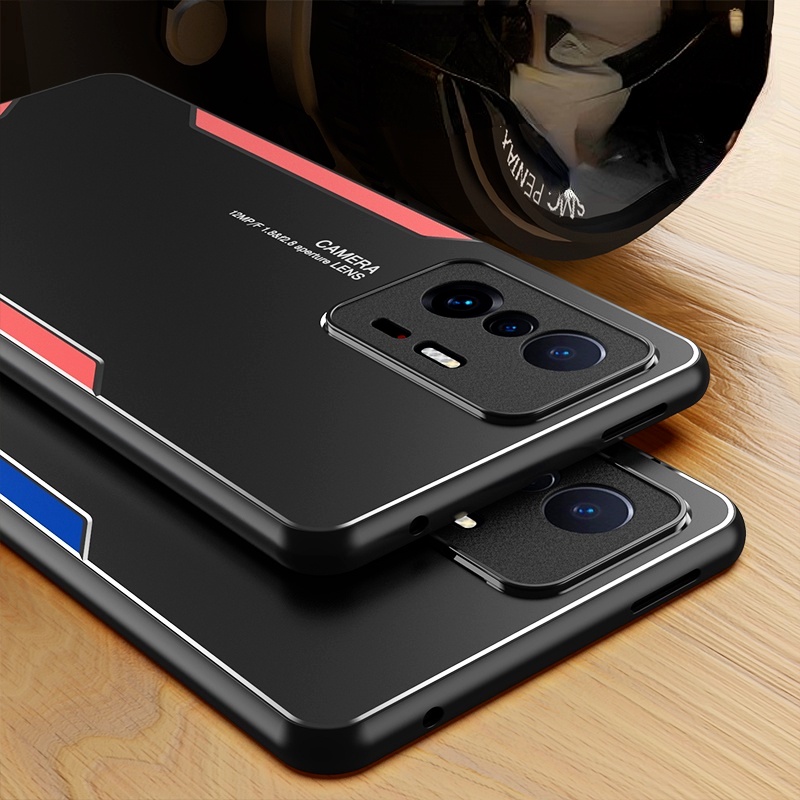 Ốp điện thoại kim loại chống trượt chống rơi cho xiaomi mi 11t 11t pro