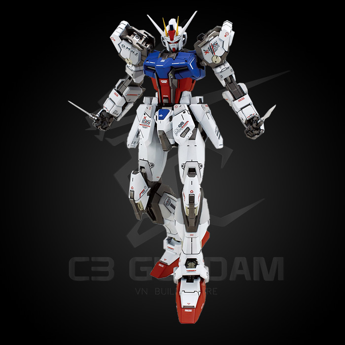 MÔ HÌNH LẮP RÁP GUNDAM MG 1/100 DRAGON MOMOKO GAT-X105 LAUNCHER STRIKE GUNDAM GUNPLA MMK