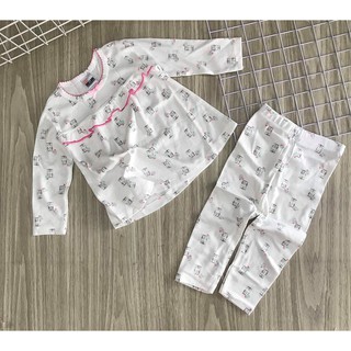 Combo 3 bộ dài tay bé gái
