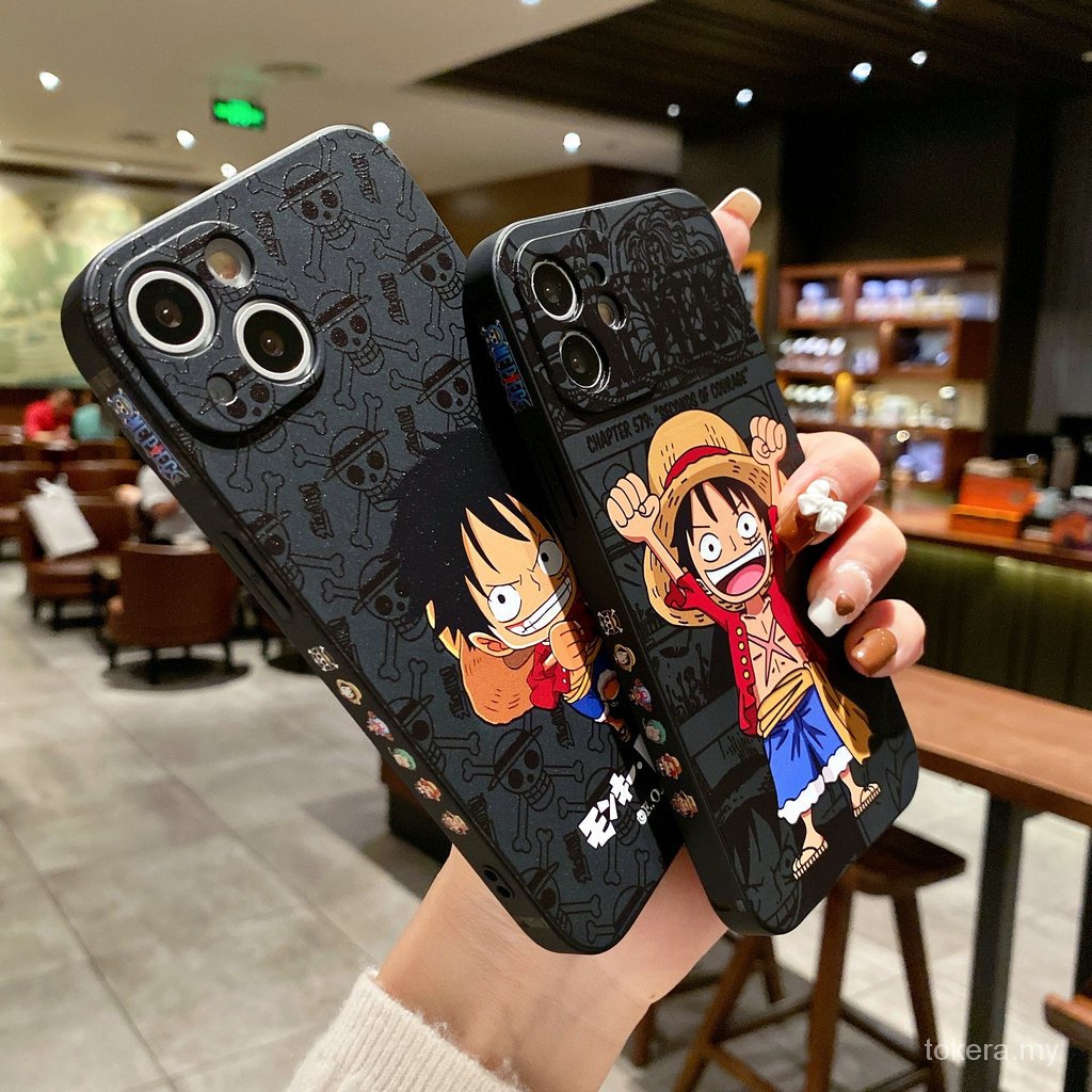 Ốp Điện Thoại Silicone In Hình One Piece Cho iPhone 14 13 Pro Max iPhone 11 xr iPhone xr 13 X SE 2020 6 8 i11 12 xr XS