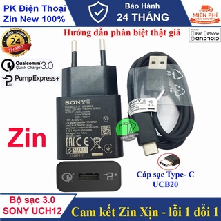 Củ sạc nhanh sony uch12 chuẩn zin xịn - bh 12thang