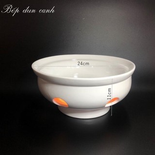 BÁT HÂM NÓNG THỨC ĂN - GỐM SƯ BÁT TRÀNG( thặng kèm 1 vỉ nến đốt)