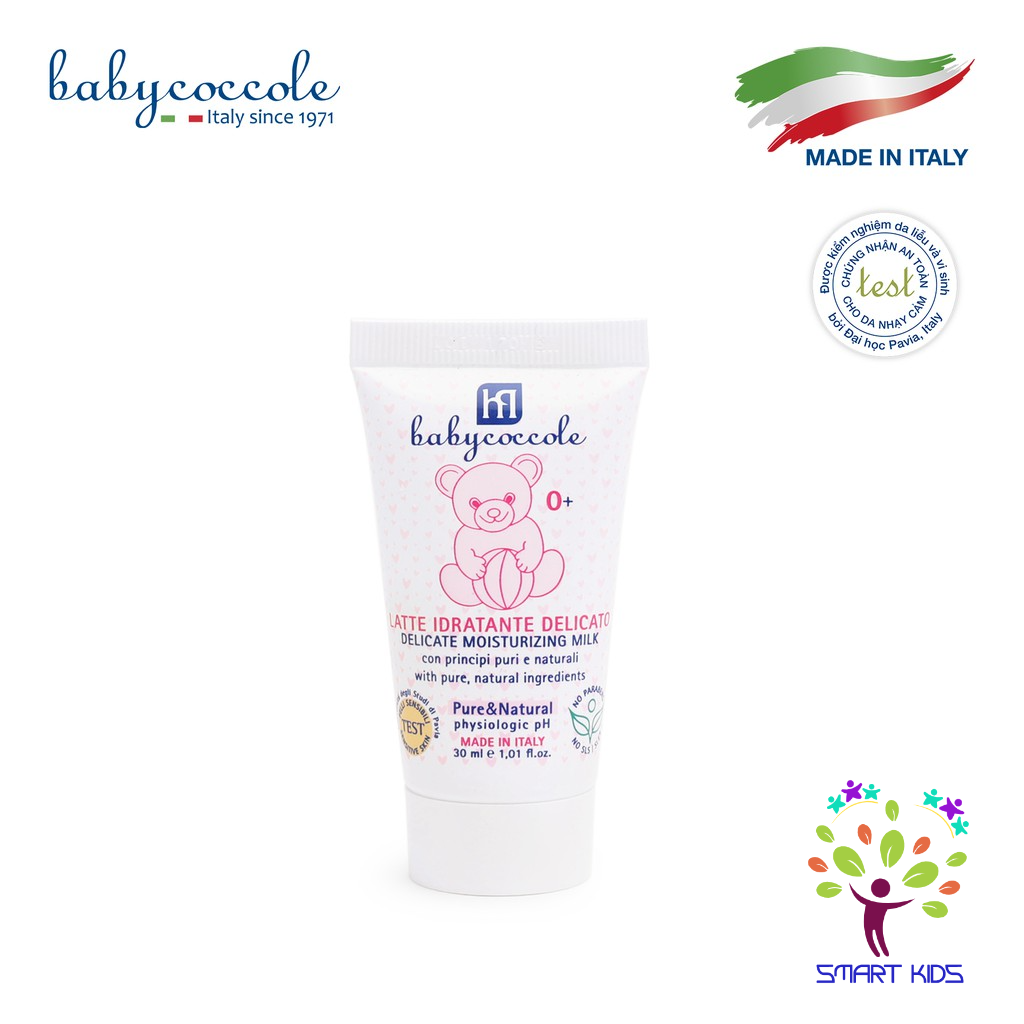 Sữa dưỡng thể chiết xuất hạnh nhân Babycoccole 0M+ 30ml