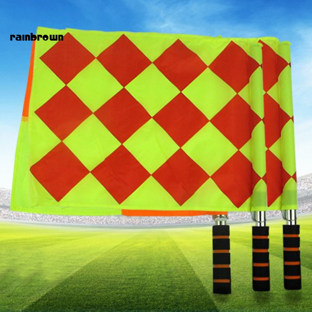 1 Cặp Cờ Trọng Tài Thể Thao Đa Năng Giặt Sạch Tiện Lợi