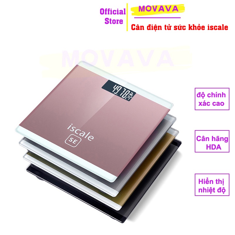 Cân điện tử Iscale HDA đo sức khỏe độ chính xác cao hãng HDA .ĐTLV