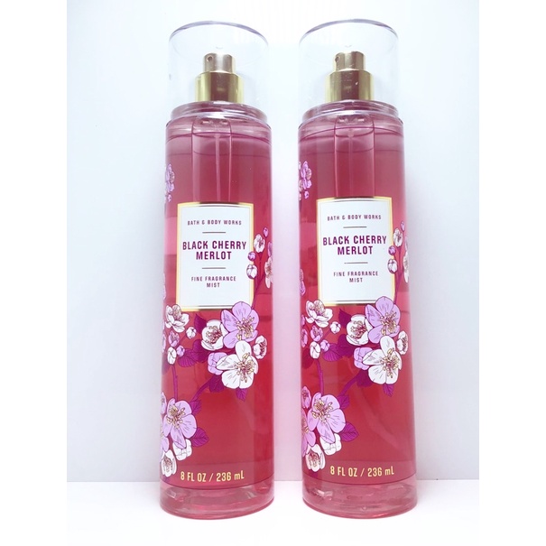 🍒🫐🍷Xịt thơm BLACK CHERRY MERLOT Bath & Body Works 236ml&33ml