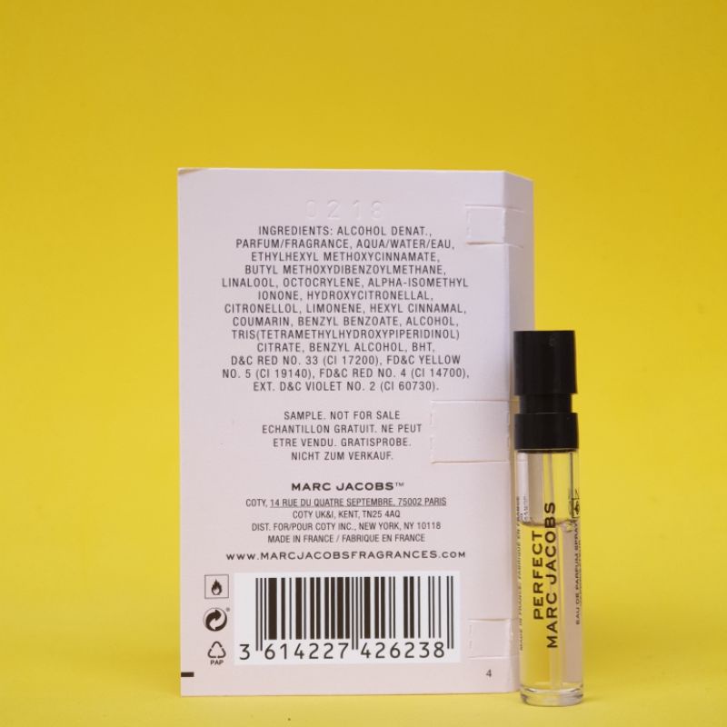 Mẫu Thử Nước Hoa Nữ Marc Jacobs Perfect EDP 1.2ml