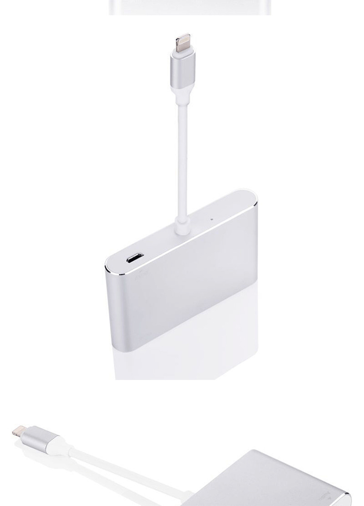 Đầu Chuyển Đổi Cổng Lightning Sang Hdmi Vga Cho Apple Ipad / Iphone