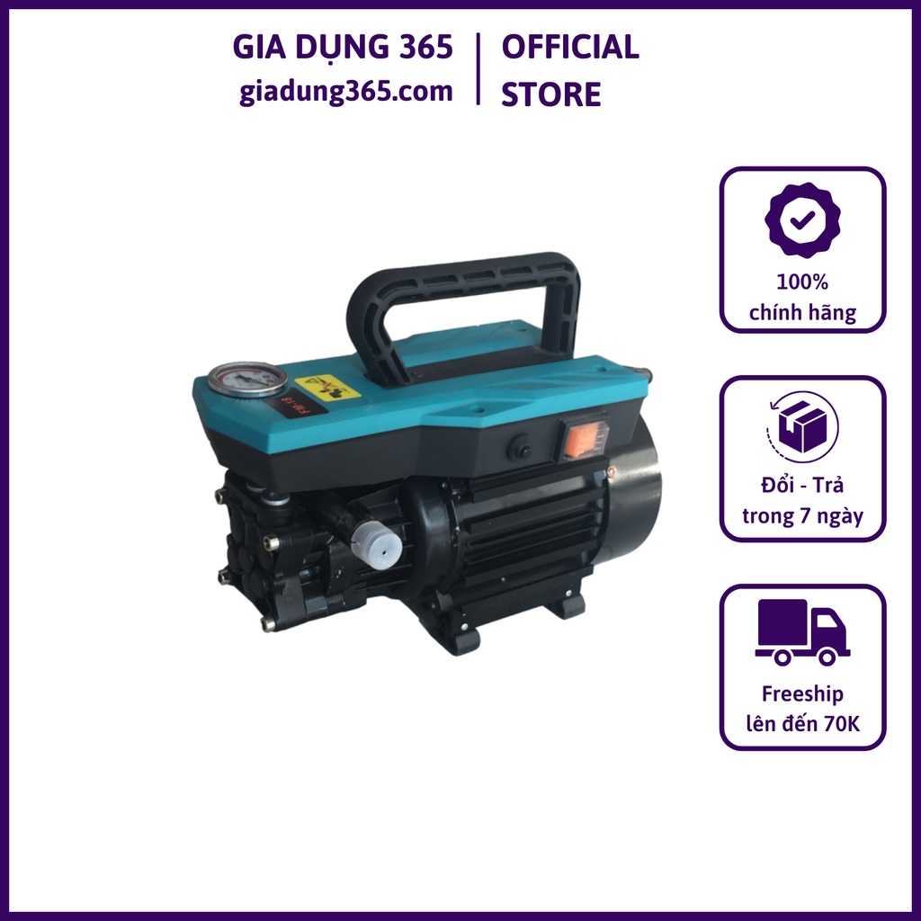 Máy Xịt Rửa Xe Fumak FM18 - 1900W - 105 Bar, xịt rửa khoẻ, máy chạy êm, BH 18 tháng