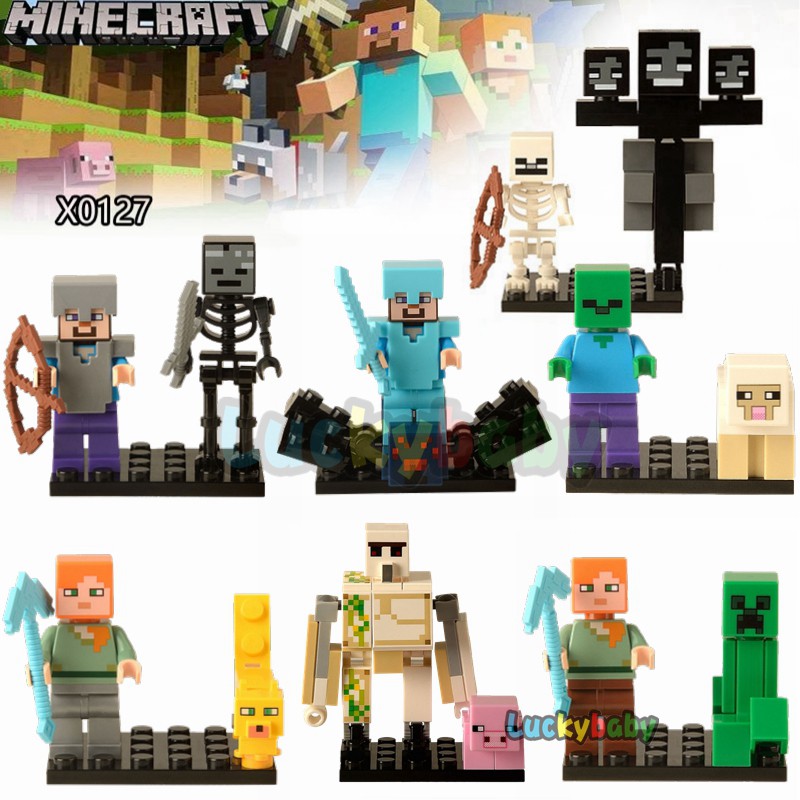 Bộ Đồ Chơi Lắp Ráp Lego Minecrafts Thế Giới Của Tôi