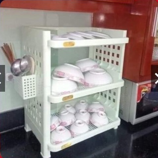 Kệ úp chén bát 3 tầng 5528-3 Hàng nhựa việt nhật việt nam KỆ ĐỂ ĐỒ NHÀ BẾP ĐỰNG GIA VỊ