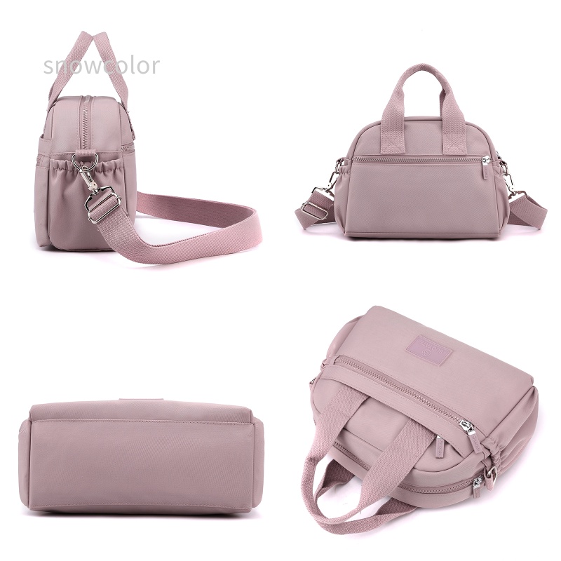 Túi Đeo Chéo Canvas Chống Nước Phong Cách Hàn Quốc Cho Nữ Beg Tangan Wanita Murah Cantik Beg Silang Perempuan