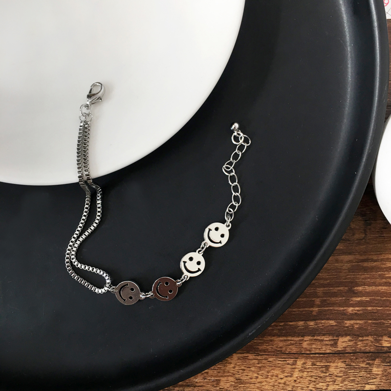 Vòng Tay Kim Loại Thiết Kế Đơn Giản Cho Cặp Đôi